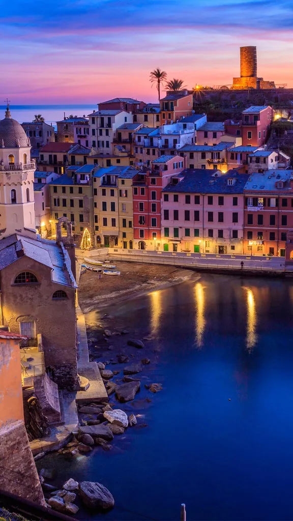 Farben eines ligurischen Abends