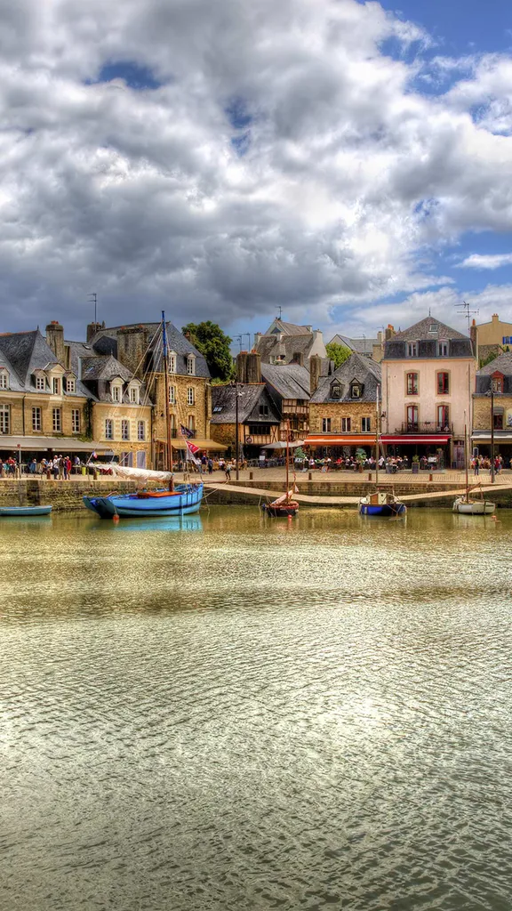 Port de Saint-Goustan, Auray, Brittany, France