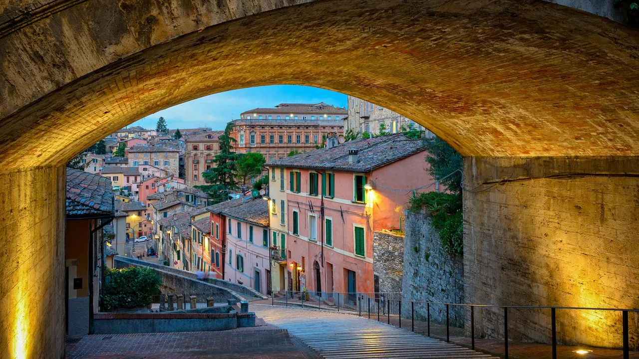 Medieval Aqueduct, Perugia, Italy
