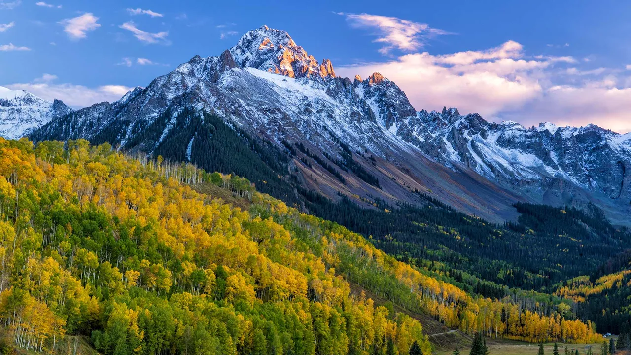 Oro y nieve en Colorado