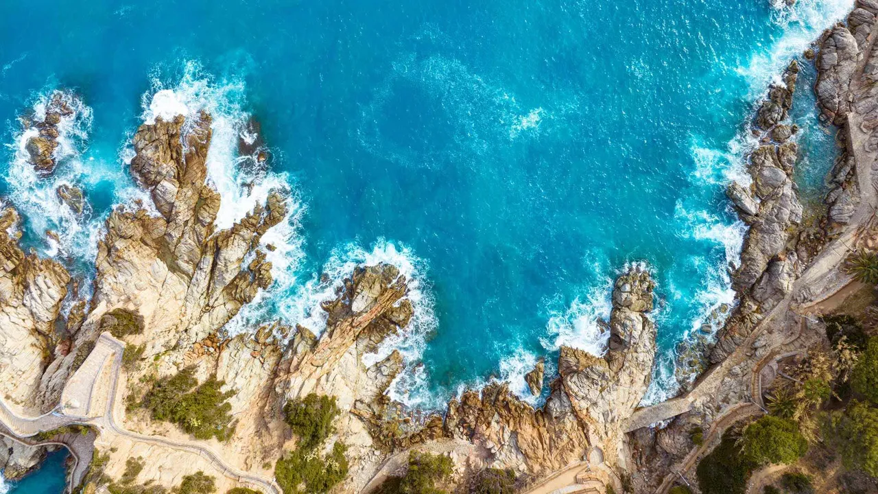 Cam&iacute; de Ronda, Lloret de Mar, Catalonia, Spain