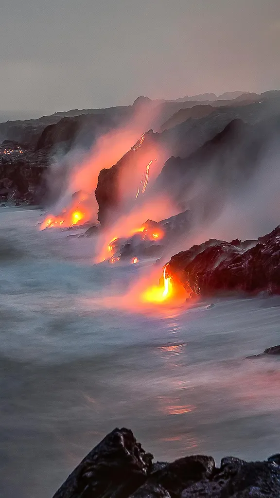基拉韦厄火山的威力