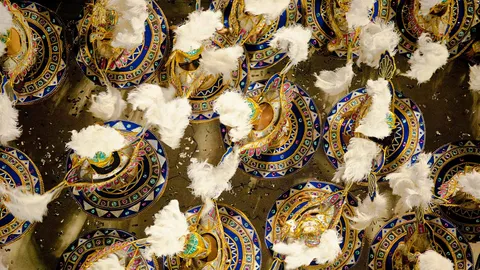 Dia de folia na avenida