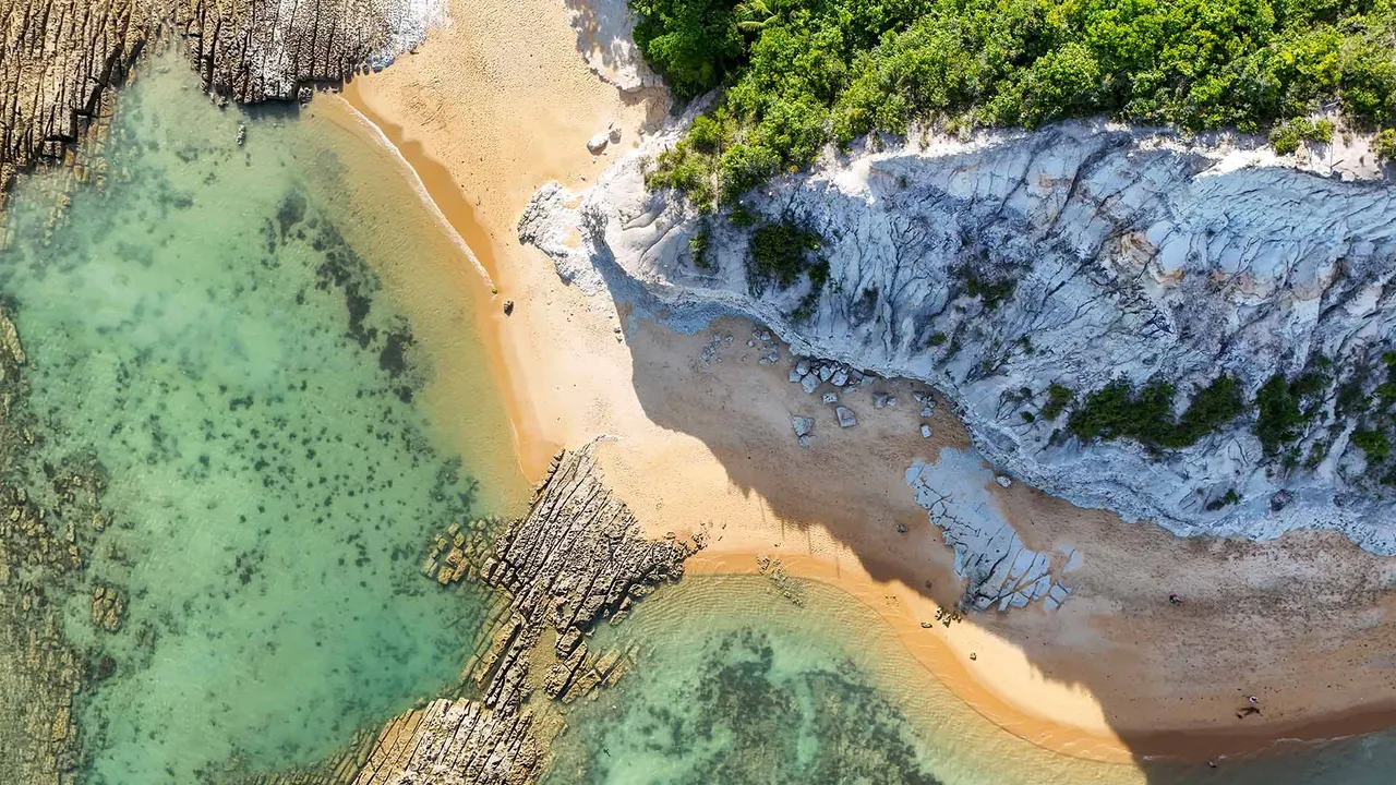 潮汐留下的印记