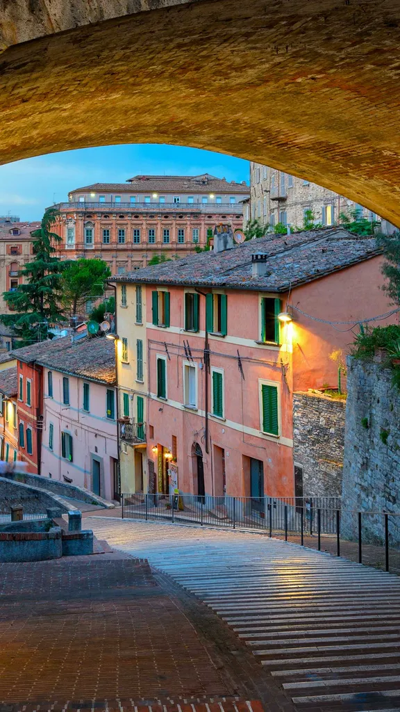 Medieval Aqueduct, Perugia, Italy