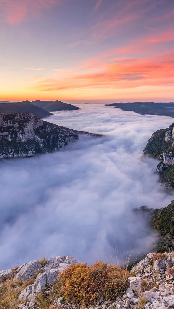 Desfiladeiros majestosos