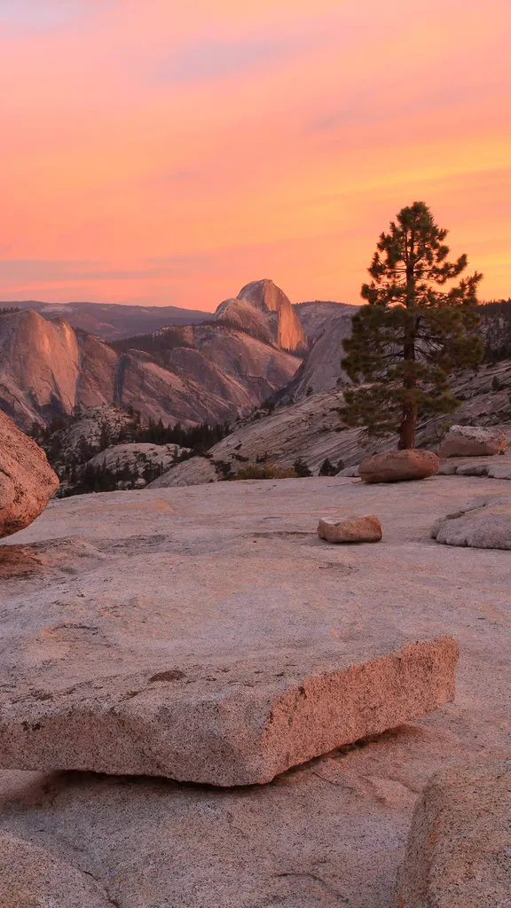 Sunset from Olmsted Point, Yosemite National Park, California, United States