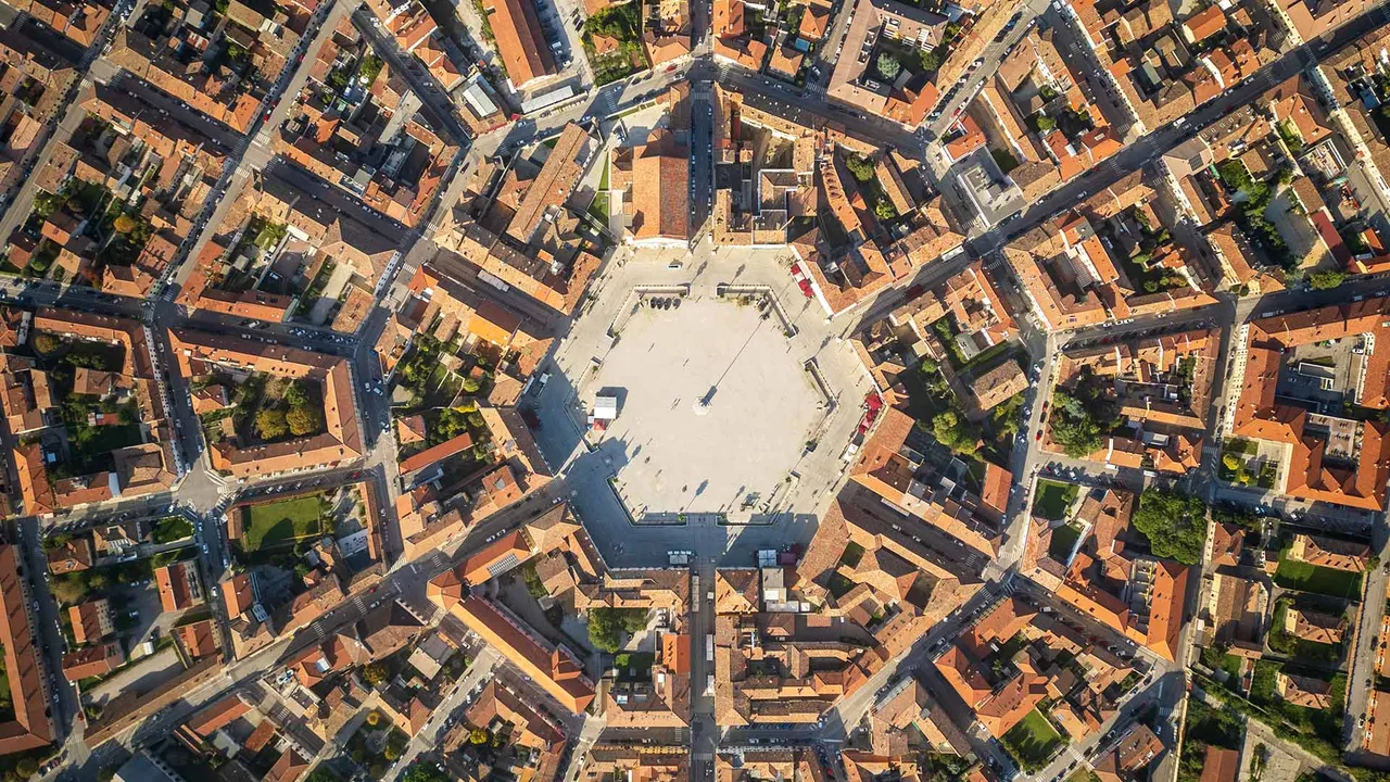 Geometrie einer Sternenstadt