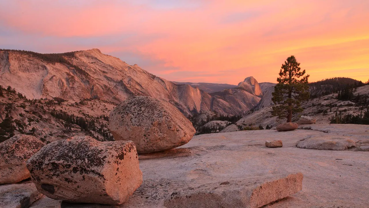 Sunset from Olmsted Point, Yosemite National Park, California, United States