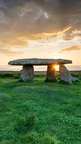 Lanyon Quoit, a Neolithic dolmen in Cornwall, England